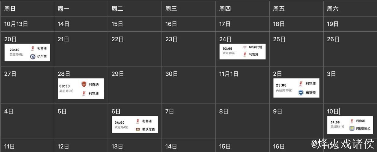 利物浦陷低谷,各项赛事近12场9负+遭遇3连败 利物浦陷低谷,各项赛事近12场9负+遭遇3连败